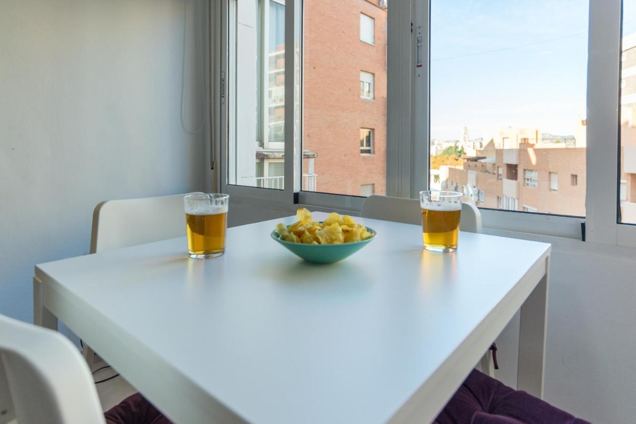 Mp6-Cathedral Views Apt Right On The Beach Lejlighed Málaga Eksteriør billede
