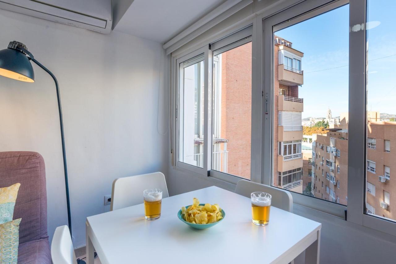 Mp6-Cathedral Views Apt Right On The Beach Lejlighed Málaga Eksteriør billede