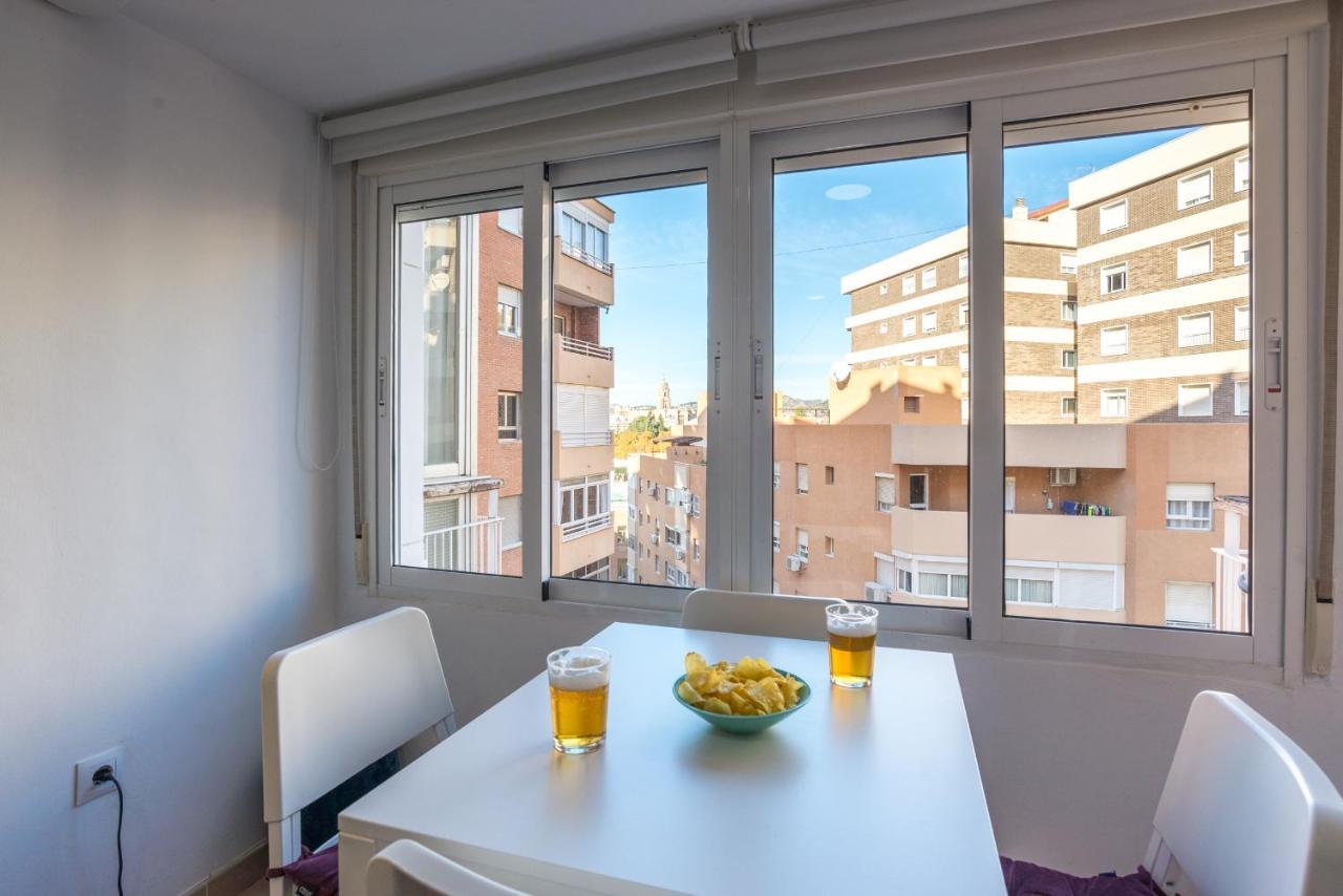 Mp6-Cathedral Views Apt Right On The Beach Lejlighed Málaga Eksteriør billede