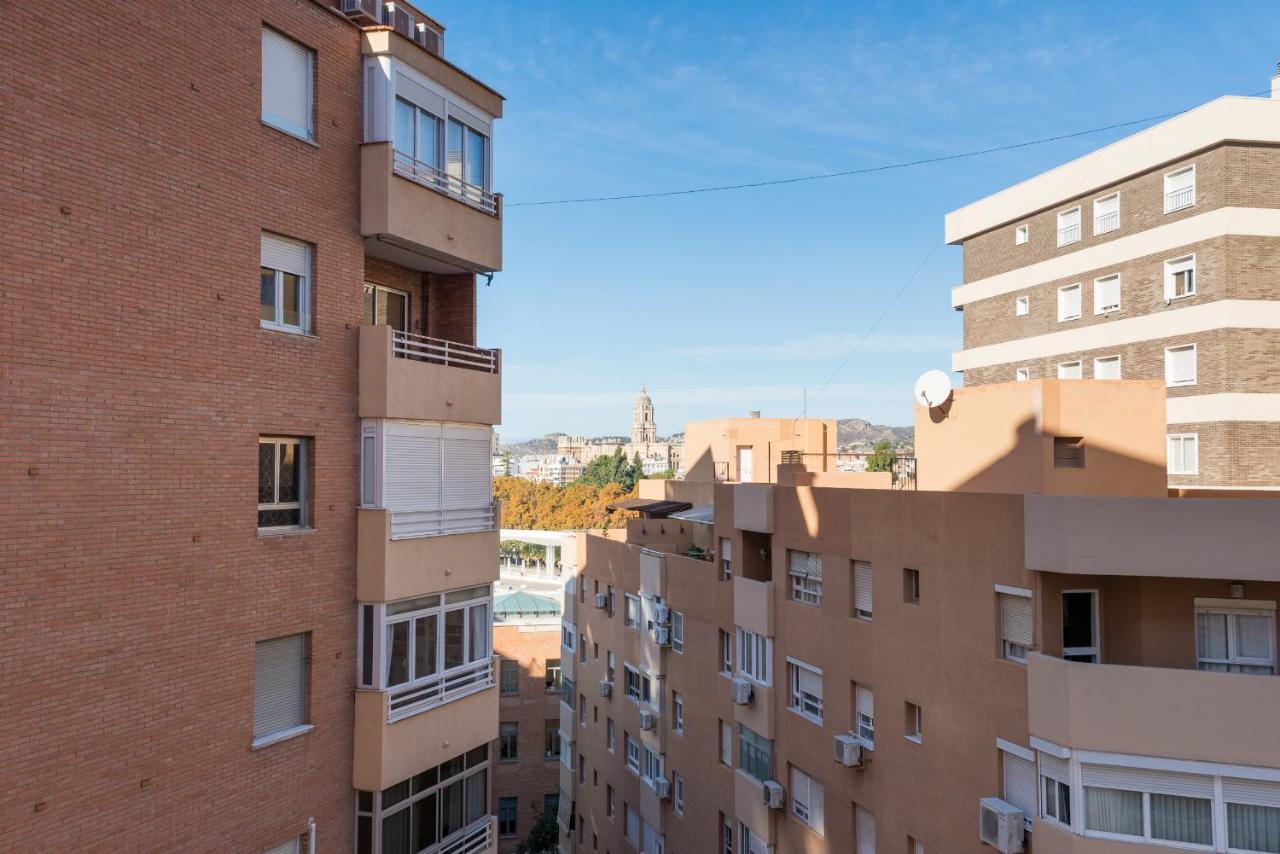 Mp6-Cathedral Views Apt Right On The Beach Lejlighed Málaga Eksteriør billede